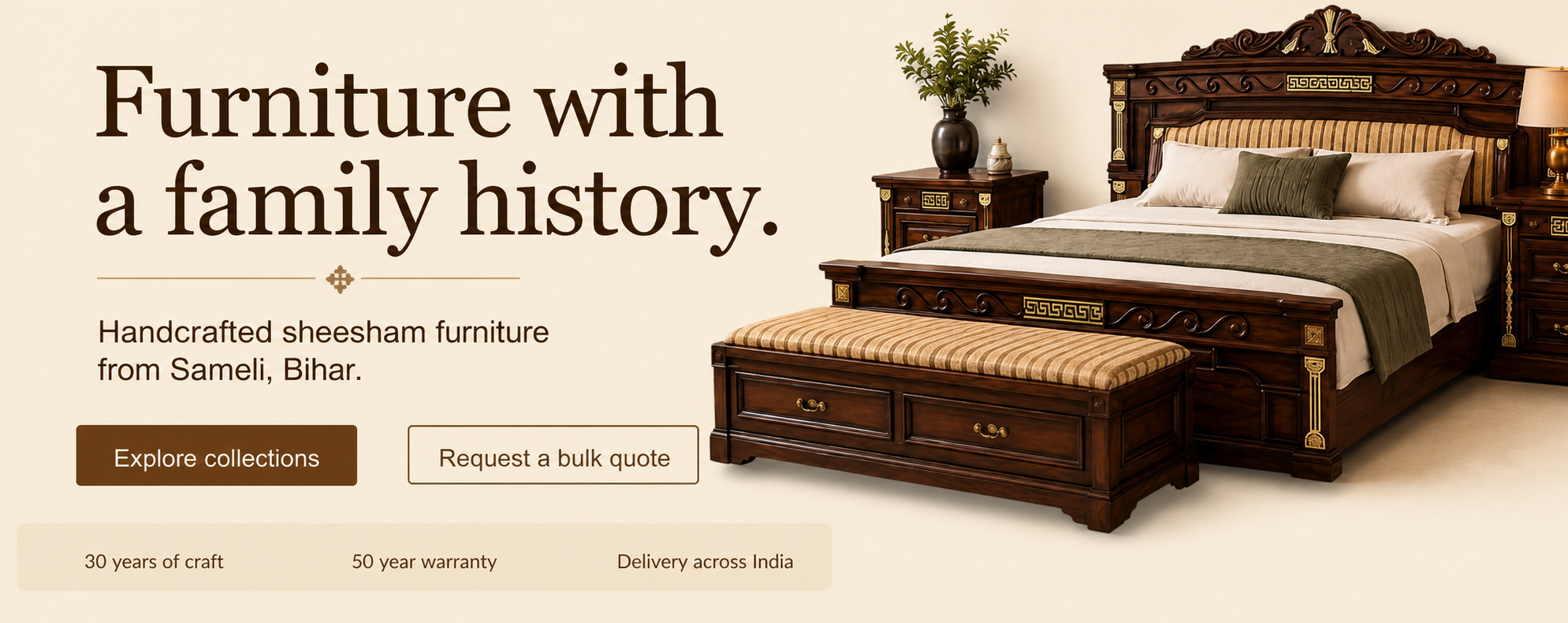 Sharma Furniture Works collection